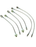 6 flexibles de frein aviation bmw serie 1 e81/e87 130i/135i