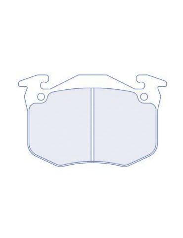 PLAQUETTES FREIN CL BRAKES ALPINE A310/R5 TURBO 1/2 AV/AR