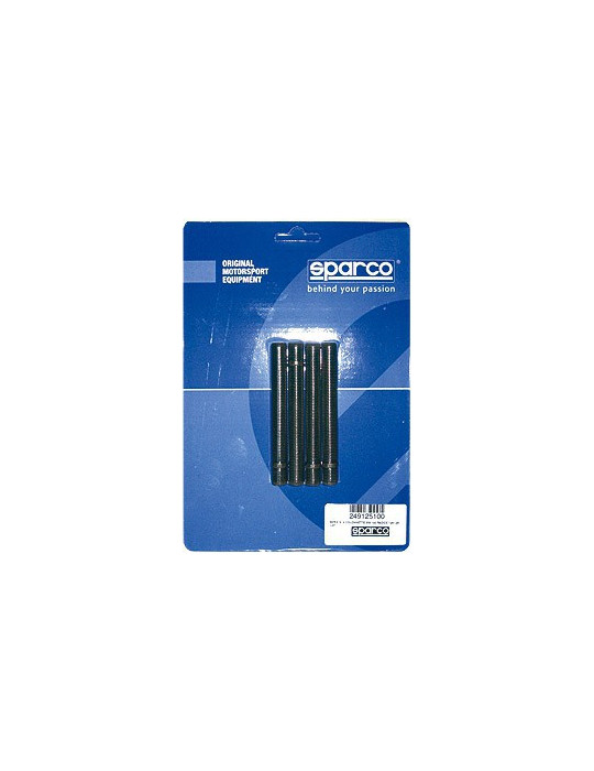 4 goujons de roue sparco 12x125/12x125 longueur 100mm