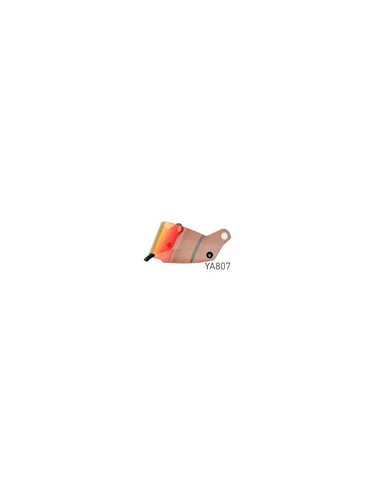 Visiere casque stilo st5 rouge iridium moyen