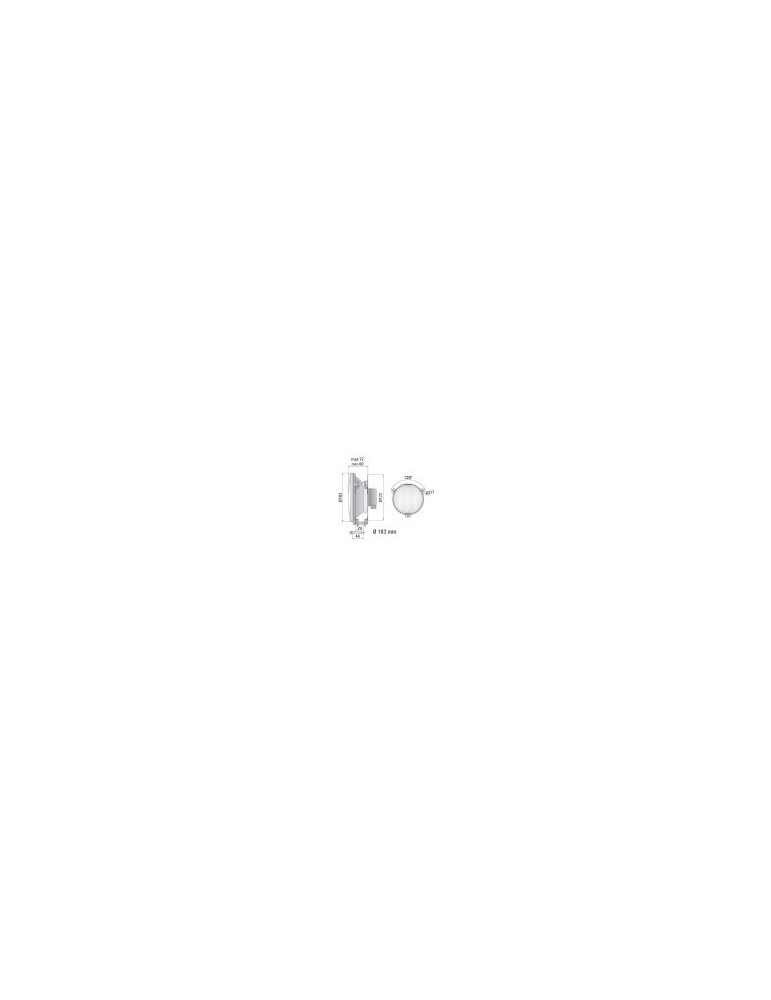 optique halogene phare virage
