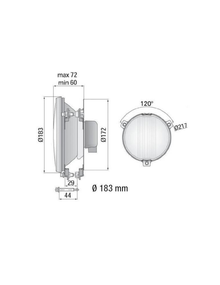 optique xenon phare virage