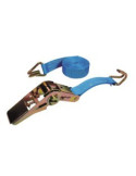 sangle d'arrimage redspec bleue resistance 800 kg 2 crochets