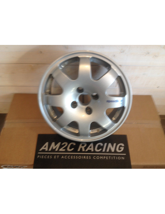 JANTE SPEEDLINE TYPE 675 PEUGEOT/CITROEN ARGENT 15 POUCES