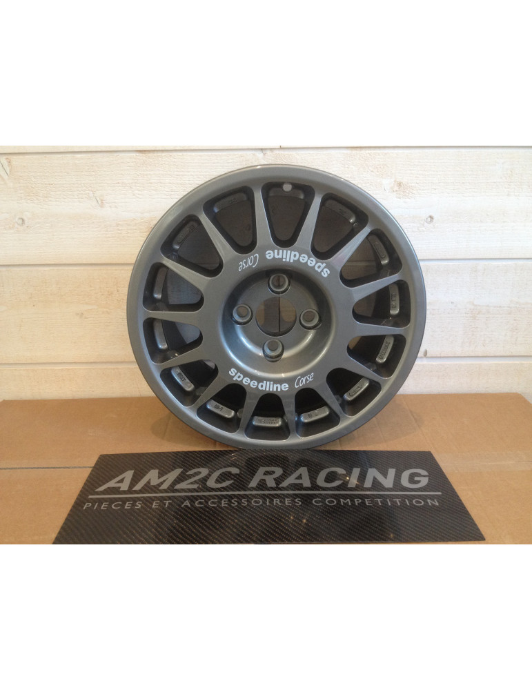 JANTE SPEEDLINE TYPE 2118 RENAULT CLIO ANTHRACITE 15 POUCES ET48,5