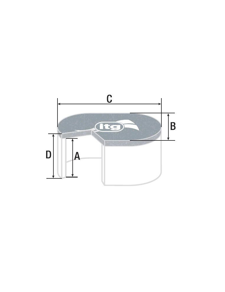 FILTRE A AIR ITG JC20/100