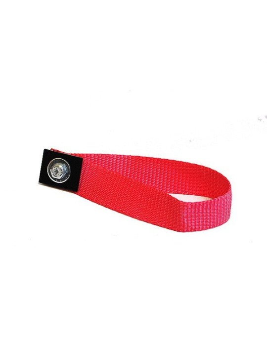 poignee de porte rouge