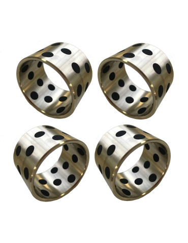 Kit 4 bagues bronze train arriere 106/saxo