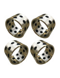 Kit 4 bagues bronze train arriere 106/saxo
