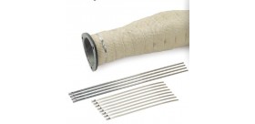 Kit complet de colliers inox DEI pour ruban isolant de protection thermique