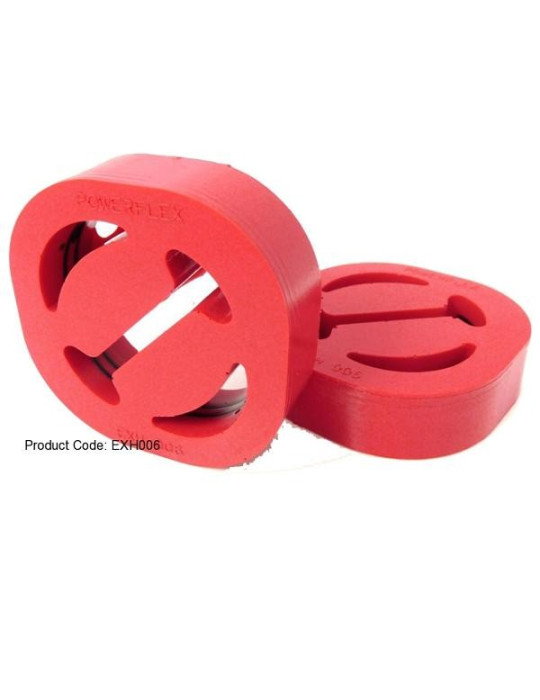 Silent blocs POWERFLEX pour VOLKSWAGEN GOLF 2 Support échappement