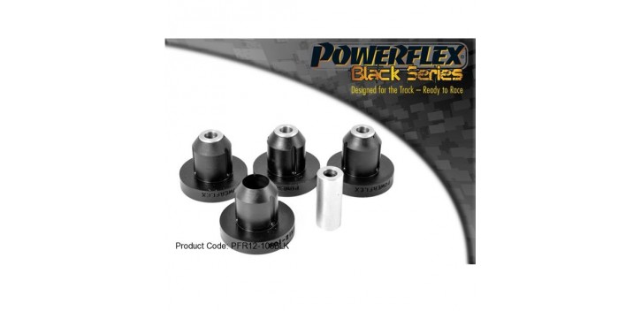 Silent blocs POWERFLEX Black Series pour CITROEN Ax et PEUGEOT 106 Essieu arrière M10