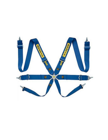 Harnais FIA SABELT 633S boucle aviation en aluminium /ajusteurs en acier 2