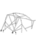 Structure multipoints OMP CITROEN Saxo 106 XSI/R 16 pts - Structure multipoints à souder en acier 25CrMo4