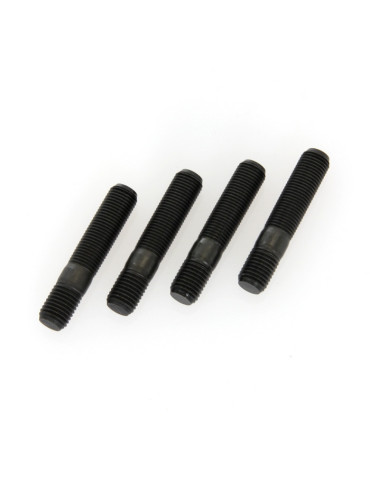 JEU DE 4 GOUJONS HAUTE QUALITE REDSPEC 12X125/12X125 LONGUEUR 62 MM