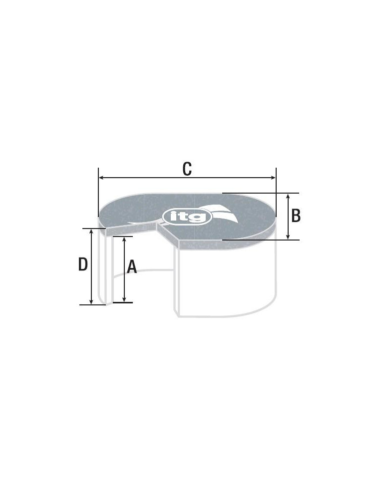 FILTRE A AIR ITG JC50/65