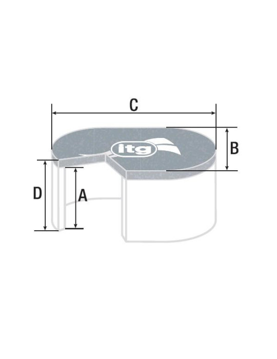 FILTRE A AIR ITG JC50/100