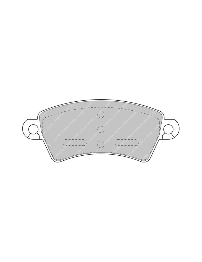 FERODO DS 3000 AVANT PEUGEOT 206 S16 1,6 16V/2,0 S16 ETRIER BOSCH
