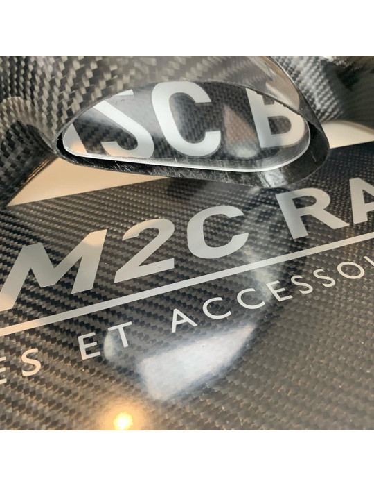 2 RETROS PEUGEOT 208 R2/R5 CITROEN DS3 R1/R3/C4 EN CARBONE