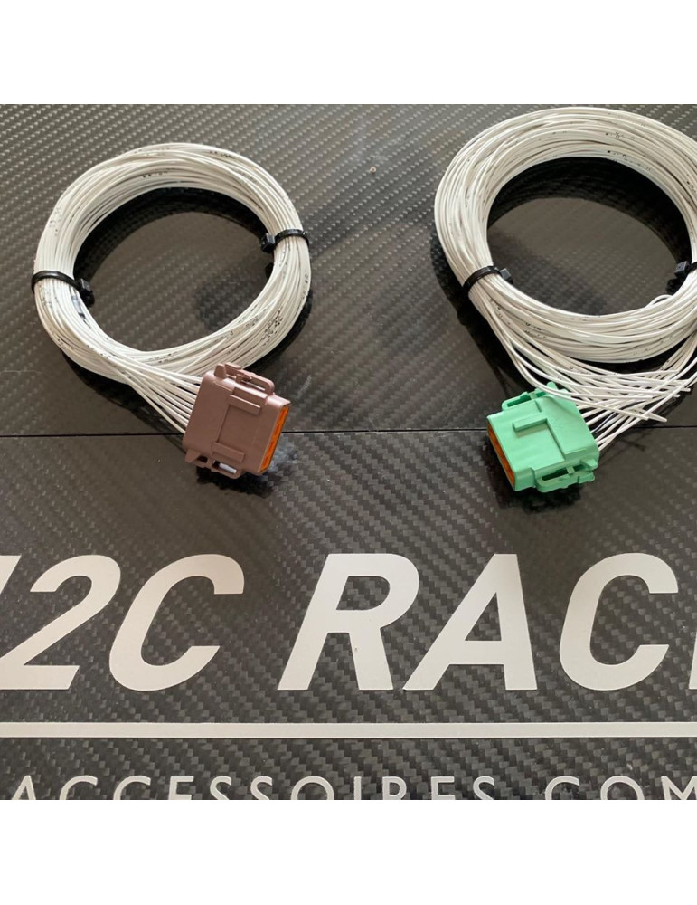FAISCEAU SEMI FINI POUR CALCULATEUR E-RACE BLACK