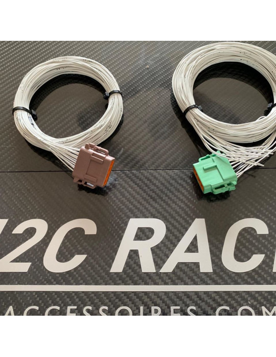 FAISCEAU SEMI FINI POUR CALCULATEUR E-RACE BLACK