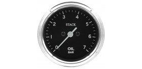 Manomètre STACK analogique pro classique pression huile 0-7 bars