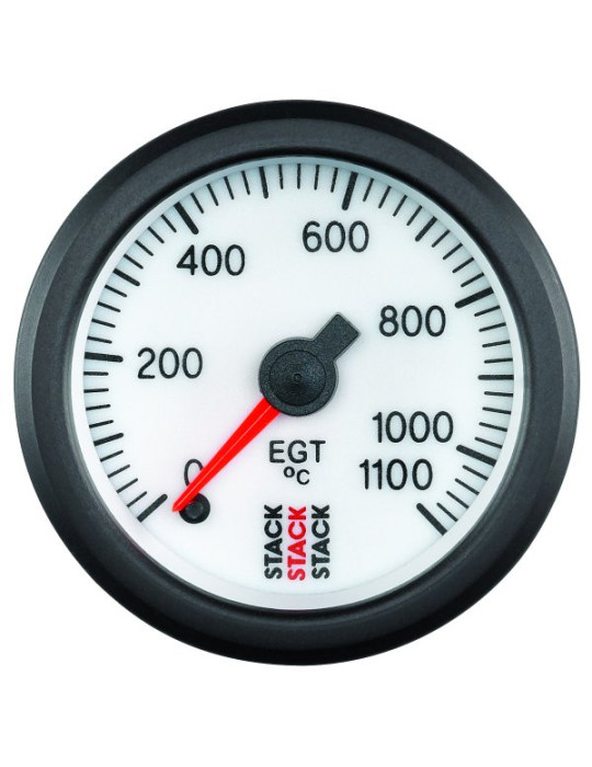 Manomètre STACK analogique pro température gaz échappement 0-1100°C