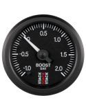 Manomètre STACK analogique pro pression turbo-1,0 à +2,0 BARS
