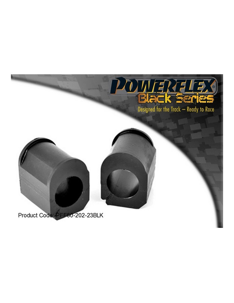 SILENT BLOCS POWERFLEX BLACK SERIES POUR RENAULT CLIO WILLIAMS/CLIO 2 RS /R19 16S/TWINGO 2 RS BARRE ANTI ROULIS AV INTERNE 23 MM