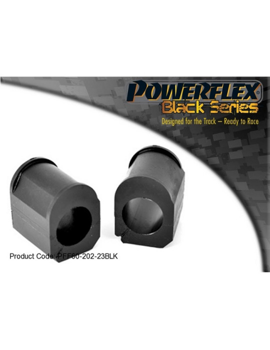 SILENT BLOCS POWERFLEX BLACK SERIES POUR RENAULT CLIO WILLIAMS/CLIO 2 RS /R19 16S/TWINGO 2 RS BARRE ANTI ROULIS AV INTERNE 23 MM