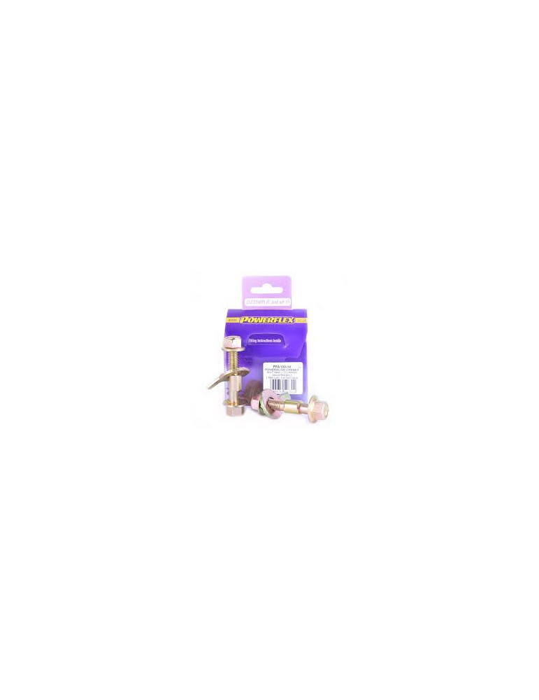 KIT VIS DE REGLAGE CARROSSAGE POWERFLEX 14 MM POUR RENAULT CLIO 2 RS /TWINGO 2 RS/SUBARU IMPREZA WRX