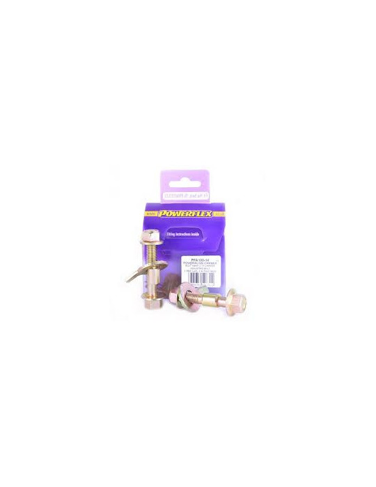 KIT VIS DE REGLAGE CARROSSAGE POWERFLEX 14 MM POUR RENAULT CLIO 2 RS /TWINGO 2 RS/SUBARU IMPREZA WRX