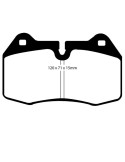 PLAQUETTES DE FREIN EBC avant NISSAN 350 Z ETRIERS BREMBO