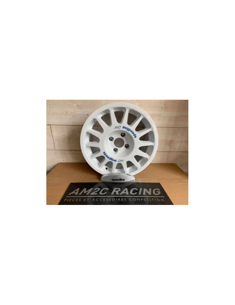 jante speedline type 2118 renault clio 7x15 4x100 et43 blanc