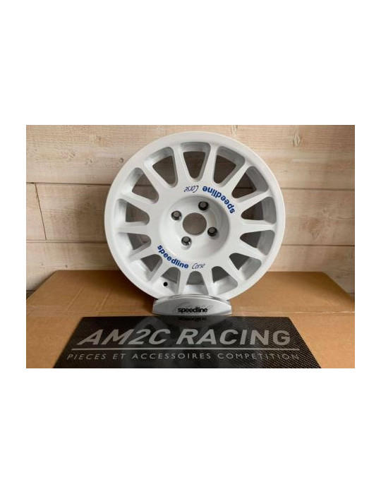jante speedline type 2118 renault clio 7x15 4x100 et43 blanc