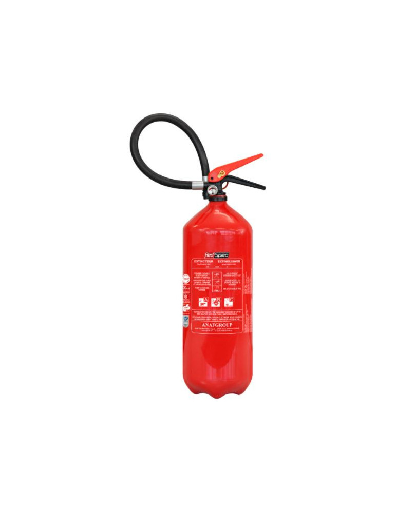 Extincteur ASSISTANCE manuel à poudre REDSPEC 6kg