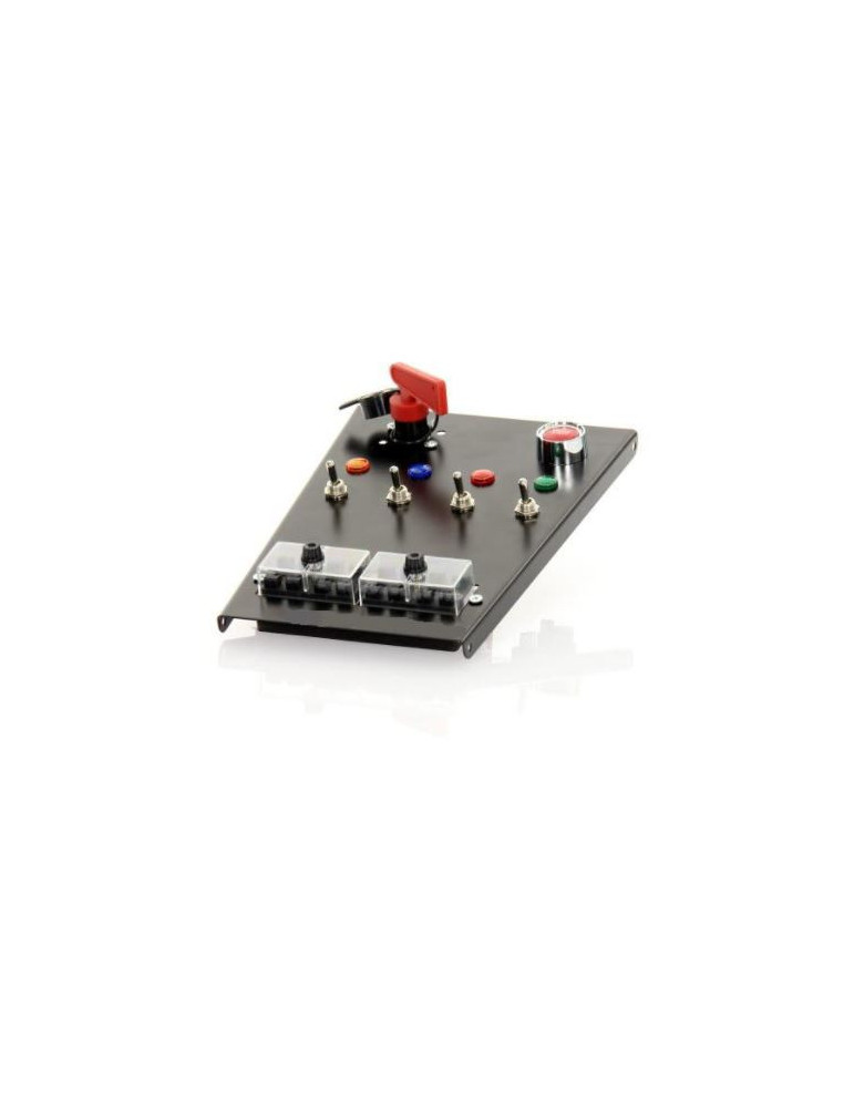 console de demarrage red spec tableau de bord