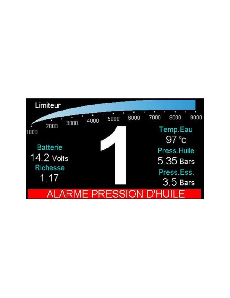 DASHBOARD E-RACE
