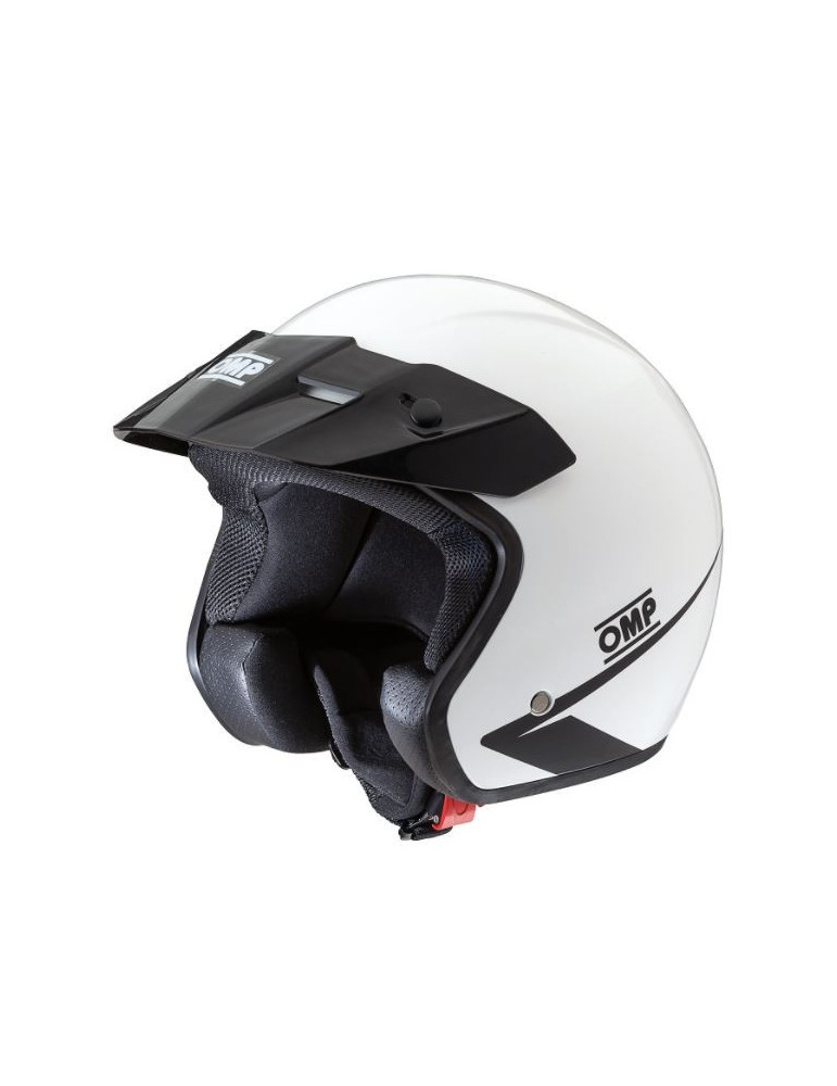 CASQUE JET OMP STAR BLANC