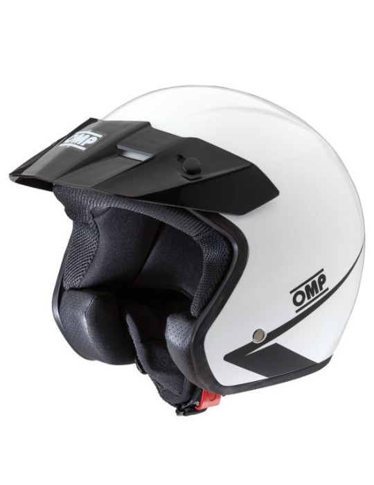 CASQUE JET OMP STAR BLANC