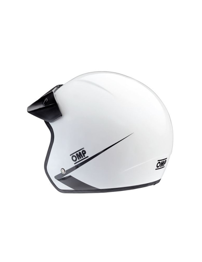 CASQUE JET OMP STAR BLANC
