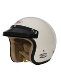 CASQUE JET FIA BELL 500 TX VINTAGE BLANC