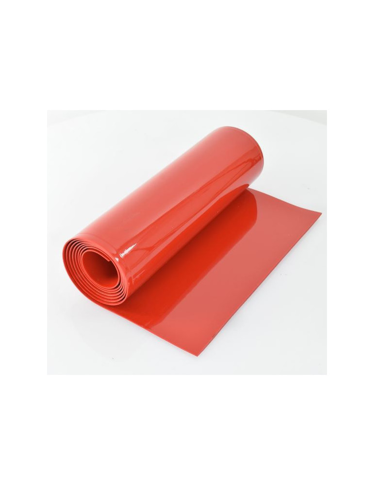 BAVETTE EN ROULEAU EPAISSEUR 4 MM ROUGE