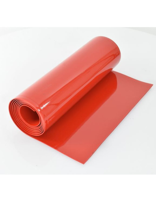 BAVETTE EN ROULEAU EPAISSEUR 4 MM ROUGE