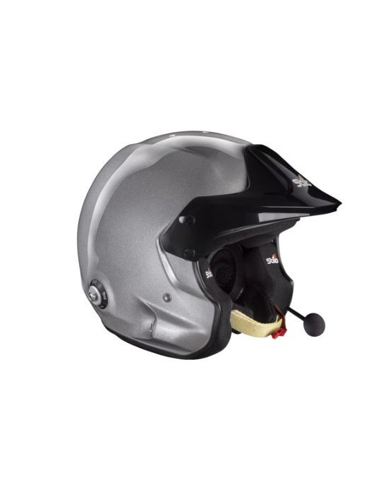 CASQUE STILO VENTI TROPHY RALLY COMPOSITE HANS GRIS