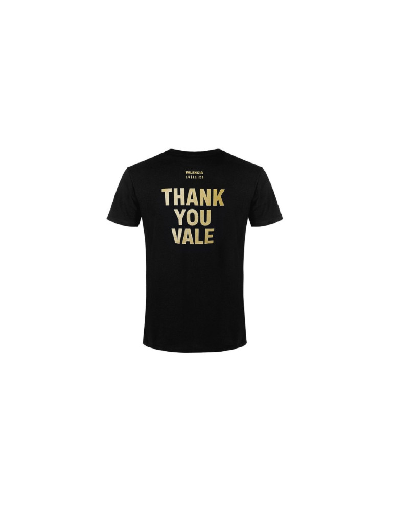 COFFRET T-SHIRT AUTOGRAPHE VALENTINO ROSSI HOMME NOIR
