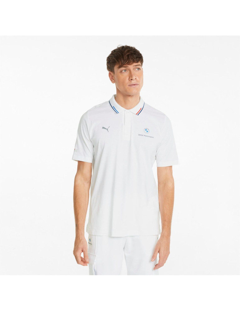POLO BMW MOTORSPORT BLANC HOMME
