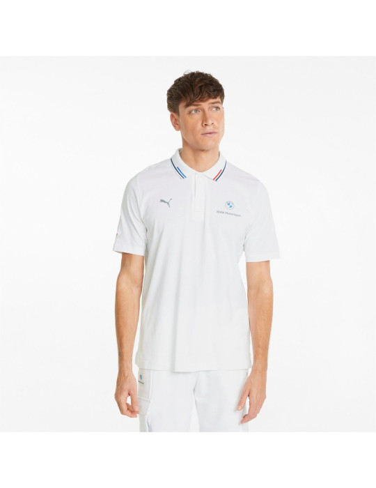POLO BMW MOTORSPORT BLANC HOMME