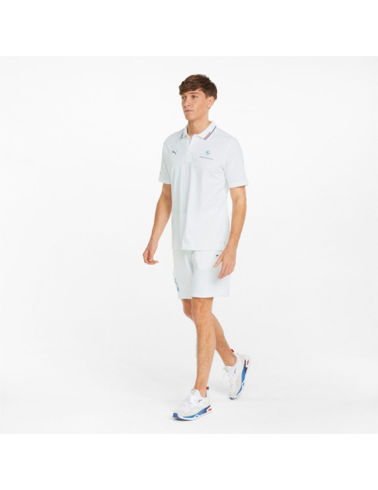 POLO BMW MOTORSPORT BLANC HOMME