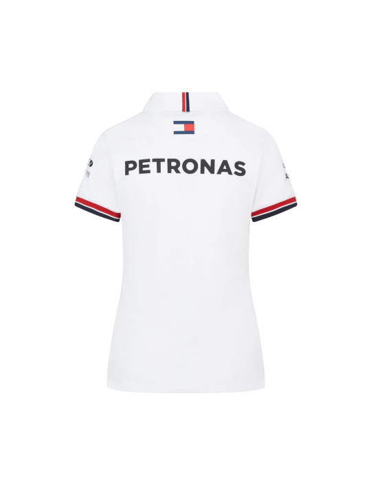 POLO MERCEDES AMG TEAM BLANC FEMME